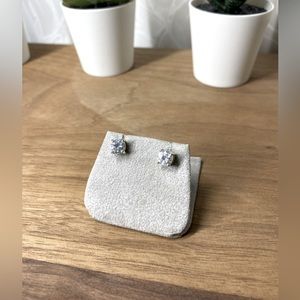 Sterling Silver CZ Earrings